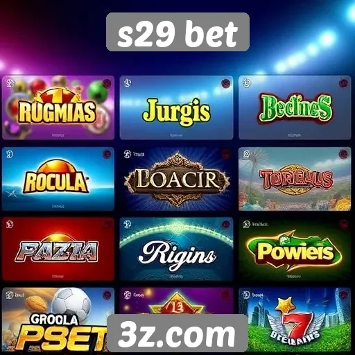 Análise das opções de jogos disponíveis no s29 bet