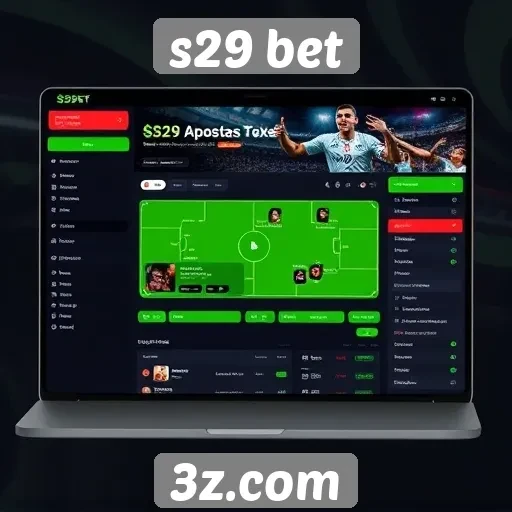 Interface do usuário do s29 bet é intuitiva